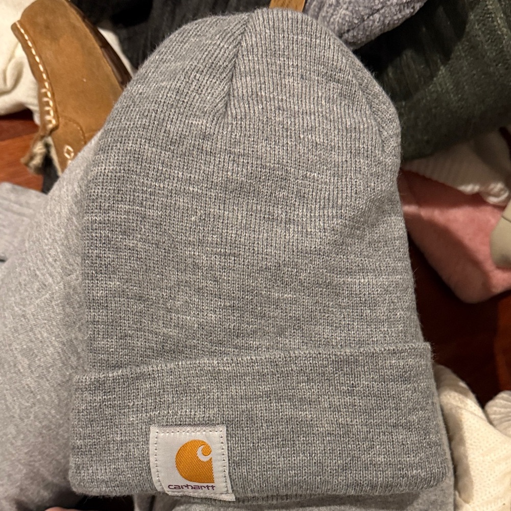 Carhartt Heather Gray Knit Hat